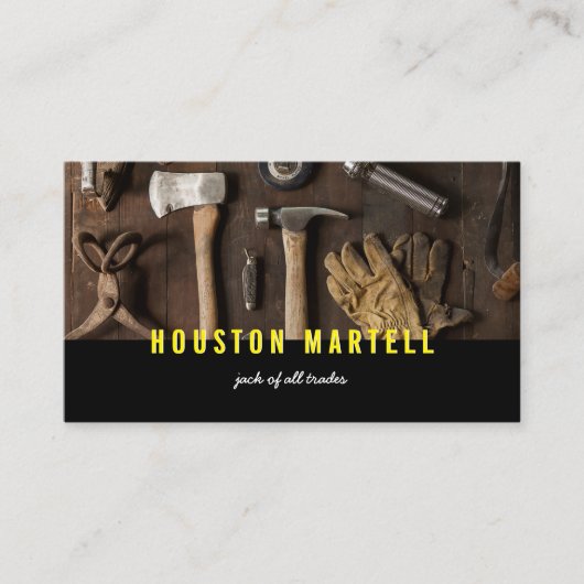 Jack of All Trade Tools名刺 名刺 (正面)