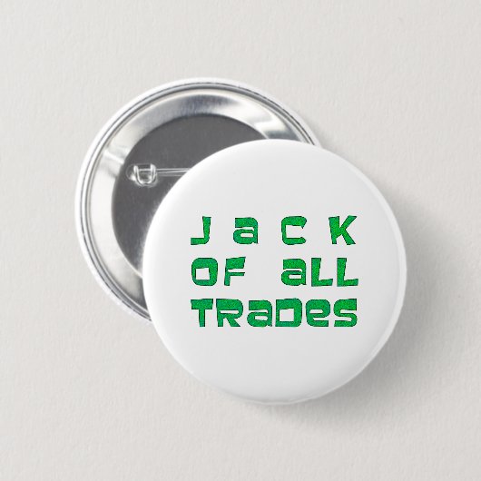 Jack of all trades 缶バッジ (正面&裏面)