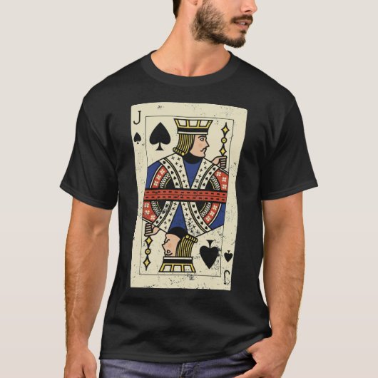Jack of All Trades Jack of Spades for custom  pira Tシャツ (正面)