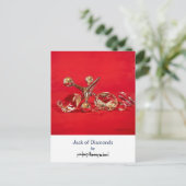 Jack of Diamonds、ポストカード ポストカード (スタンド正面)