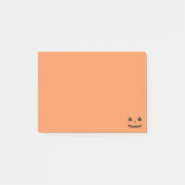 Jack O'Lantern Post-It Notes ポストイット (正面)