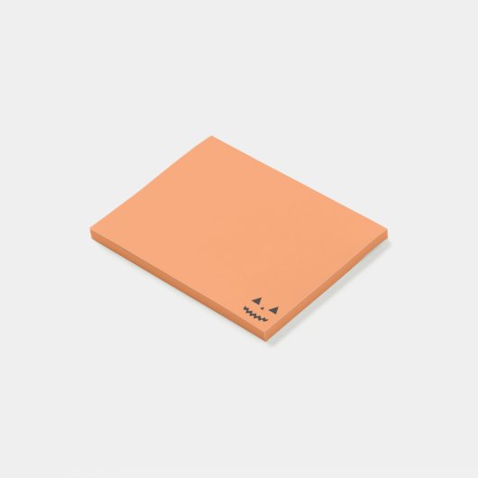 Jack O'Lantern Post-It Notes ポストイット (アングル)