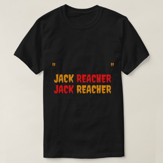 Jack Reacher     (3) Tシャツ (デザイン正面)