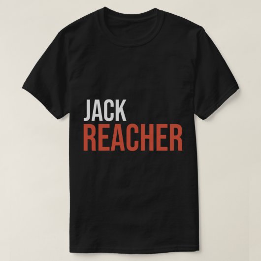 jack reacher - Jack Reacher Reacher Tシャツ (デザイン正面)