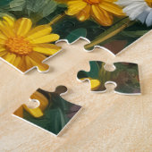 Jack Russell Dandelion Field Art ジグソーパズル (側面)