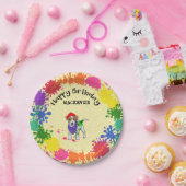 Jack Russell Terier Dogおもしろいアートパーティー     ペーパープレート (パーティー)