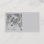 Jack Russell Terrier名刺 – "Julep" 名刺 (裏面)