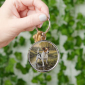 Jack Russell Terrier キーホルダー (手)