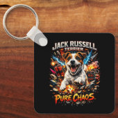 Jack Russell Terrier キーホルダー (正面)