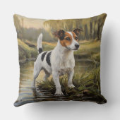 Jack Russell Terrier クッション (裏面)