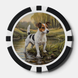 Jack Russell Terrier ポーカーチップ