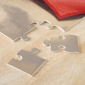 Jack Russell Terrier Beach Scene ジグソーパズル (側面)