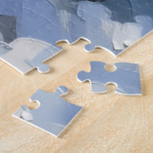 Jack Russell Terrier Christmas Red Truck Holiday ジグソーパズル (側面)