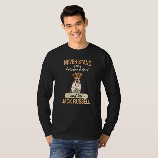Jack Russell Terrier Dog  1 Tシャツ (正面フル)