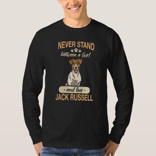 Jack Russell Terrier Dog  1 Tシャツ (正面)
