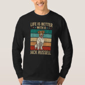 Jack Russell Terrier Dog  2 Tシャツ (正面)