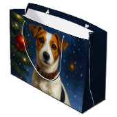 Jack Russell Terrier Gift Bag ラージペーパーバッグ (裏面アングル)