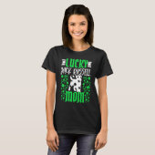Jack Russell Terrier St Patricks Day Dog Mom Dad Tシャツ (正面フル)