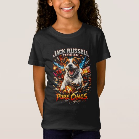Jack Russell Terrier Tシャツ (正面)