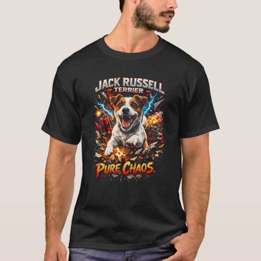 Jack Russell Terrier Tシャツ (正面)
