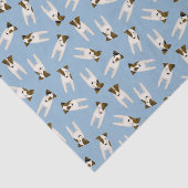 Jack Russells dogs pattern 薄葉紙 (詳細)