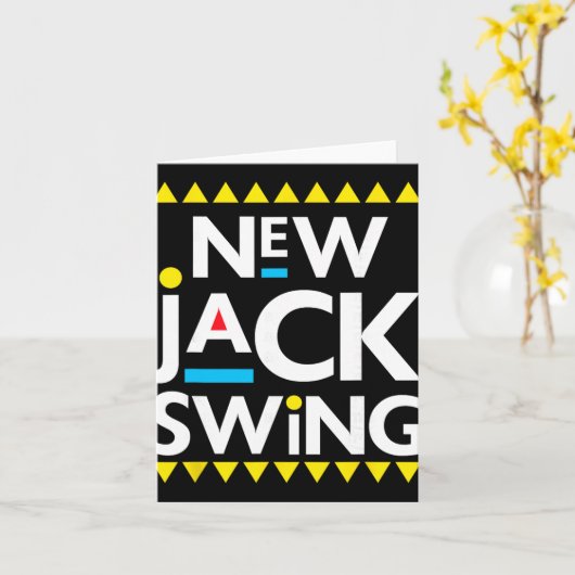 Jack Swing 90s R&amp;b Hip Hop  カード (黄色い花)