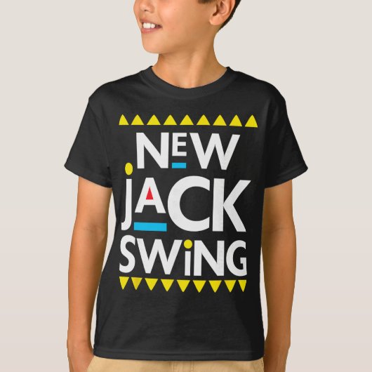 Jack Swing 90s R&amp;b Hip Hop  Tシャツ (正面)