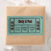 JACK TWO日付の保存チケット ラベル (インサイチュ)