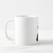 Jackalopeの濃紺 コーヒーマグカップ (左)