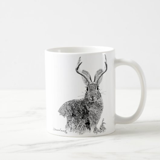 Jackalope コーヒーマグカップ (右)