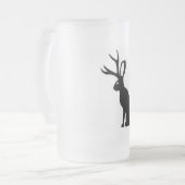 Jackalope フロストグラスビールジョッキ (正面左)