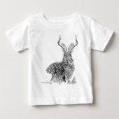 Jackalope ベビーTシャツ (正面)