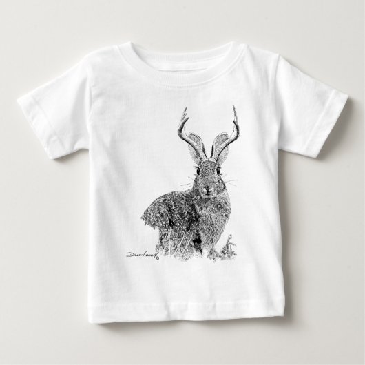 Jackalope ベビーTシャツ (正面)