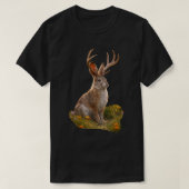 Jackalope  tシャツ (デザイン正面)