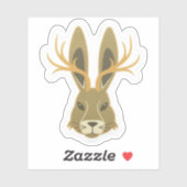 Jackalope, Vinyl Sticker シール (シート)