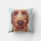 Jackapooのポートレート クッション (裏面)