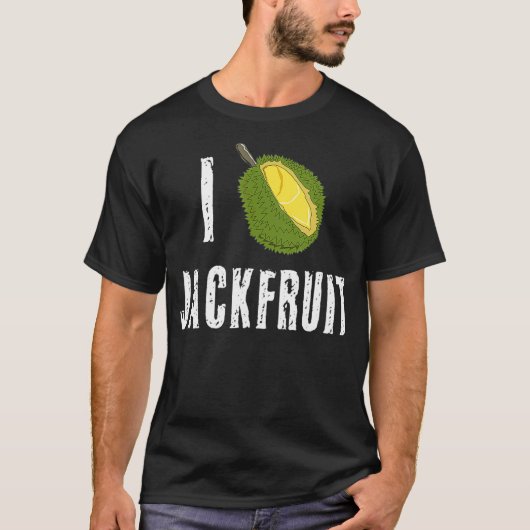 Jackfruit Vegan Vegetarian Jack Fruit Plant Food D Tシャツ (正面)