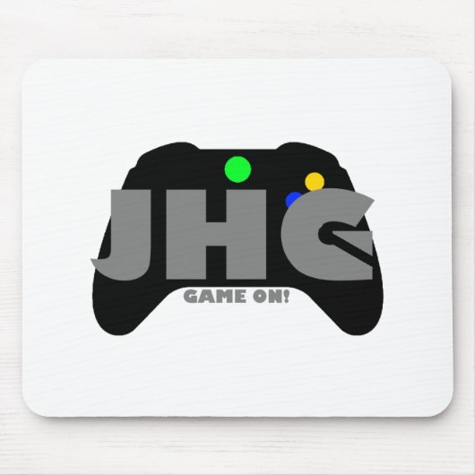 JackHammerGaming JHGロゴXboxコントローラーマウスパッド マウスパッド (正面)