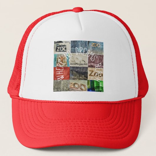 JackHoganArt Trucker キャップ (正面)