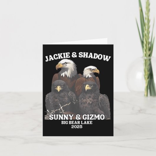 JackieとShadow、SunnyとGizmo、ビッグベアレイク20 カード (正面)