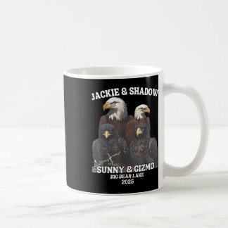 JackieとShadow SunnyとGizmo ビッグベアレイク20 コーヒーマグカップ