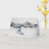 Jackie カード (黄色い花)