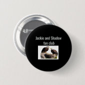 Jackie And Shadow ファンクラブ イーグルス _1 缶バッジ (正面&裏面)