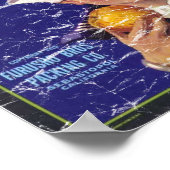 Jackie Boy - distressed ポスター (角)