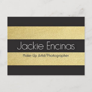 Jackie Encinasメイクアップアーティスト&フォトグラファー ポストカード
