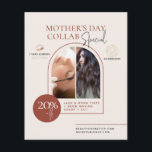 Jackie_Mother's Dayカスタムプロモーションフライヤー用V4<br><div class="desc">//注意：使用されるロゴイラストはプレースホルダイメージのみ。注文や印刷を行う前に、自分の写真で置き換える必要がある。</div>