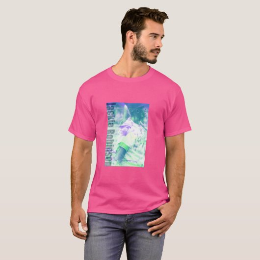 Jackie Robinson_Baseball_010 Tシャツ (正面フル)
