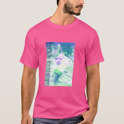 Jackie Robinson_Baseball_010 Tシャツ (正面)