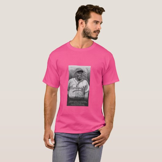 Jackie Robinson_Baseball_030 Tシャツ (正面フル)