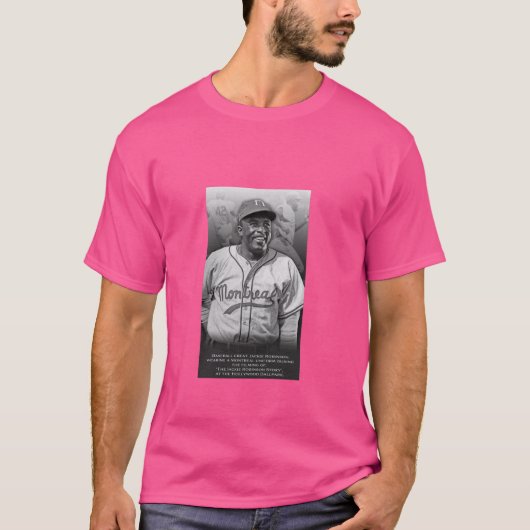 Jackie Robinson_Baseball_030 Tシャツ (正面)
